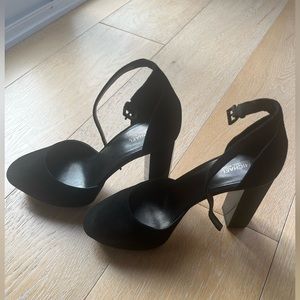 Black suede Michael Kors